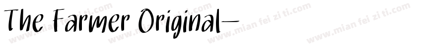The Farmer Original字体转换